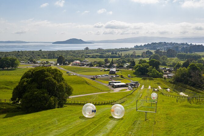 Zorb Inflatable Ball Ride from Mount Ngongotaha in New Zealand - At Mount Ngongotaha, ZORB feels like classic Rotorua